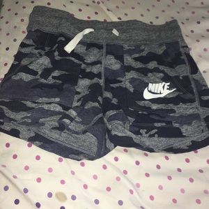 Nike camo shorts